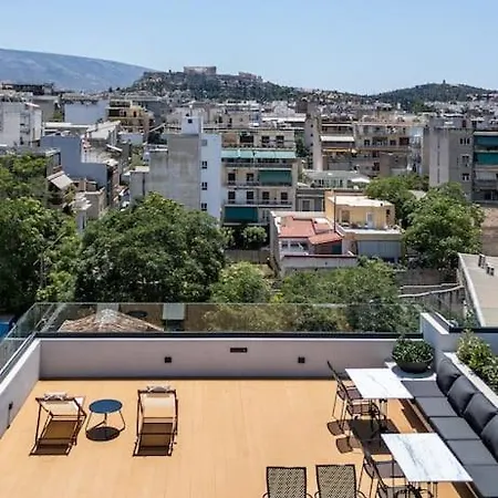 The Meta -rooftop Access Sunny 2bdr * Athens